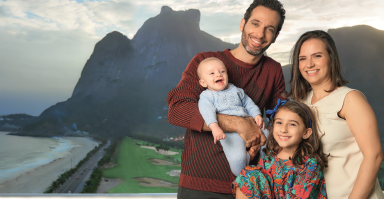 Bento, o bebê do papai Mouhamed Harfouch