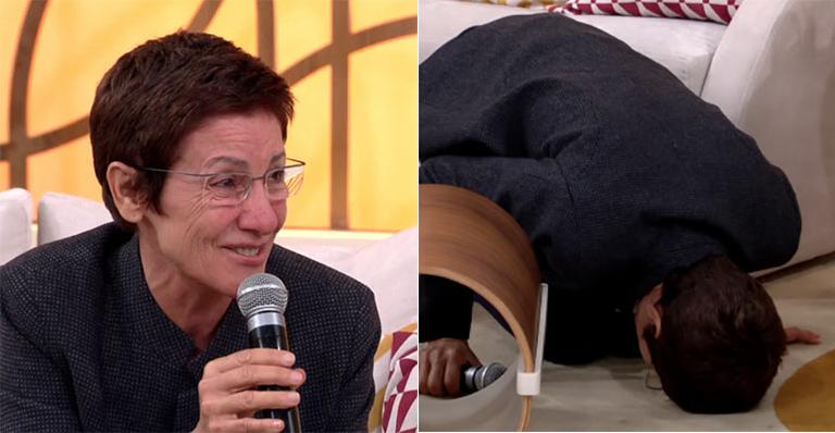 Cássia Kis fica frente a frente com seu mestre budista e se emociona: ‘O maior presente que eu poderia ter ganhado’