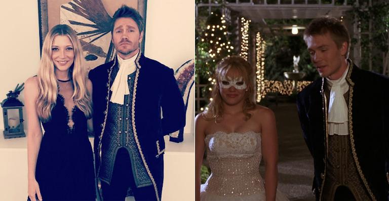 Chad Michael Murray usa figurino do filme ‘A Nova Cinderela’ para ação do bem