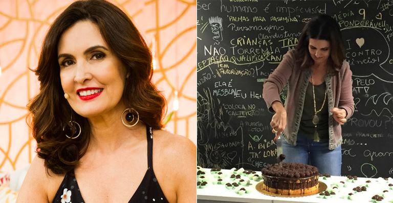 Fátima Bernardes celebra os 5 anos do ‘Encontro’