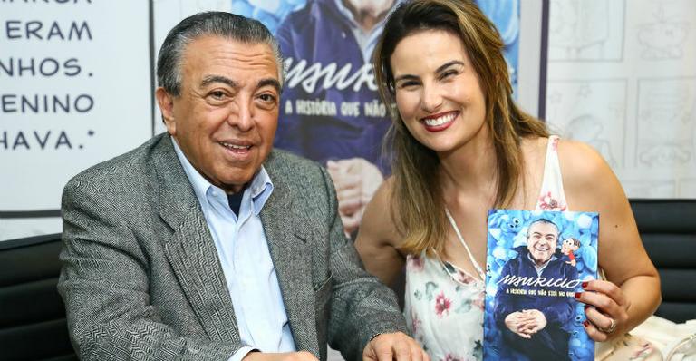 Com a presença de Úrsula Corona, Maurício de Sousa lança sua autobiografia
