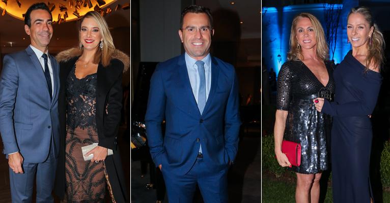 Ticiane Pinheiro, César Tralli e time de estrelas vão em festa de hotel 6 estrelas