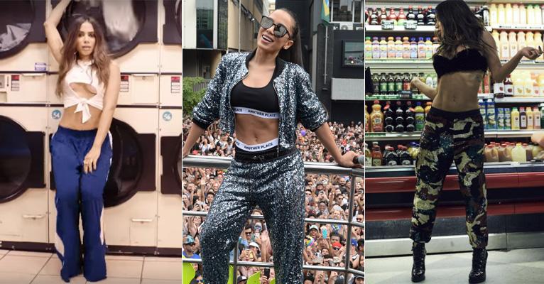Tendência da Anitta: Saiba como usar calça esportiva em looks para sair e balada