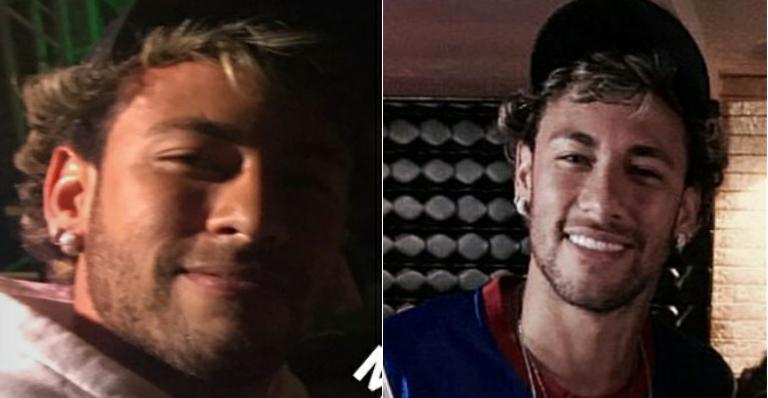 De férias no Brasil, Neymar muda o visual e fica loiro