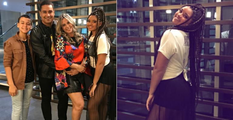 Camilly Victória, filha de Carla Perez e Xanddy, muda o visual e adere ao look rastafári