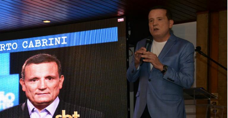 Roberto Cabrini participa do SBT Business