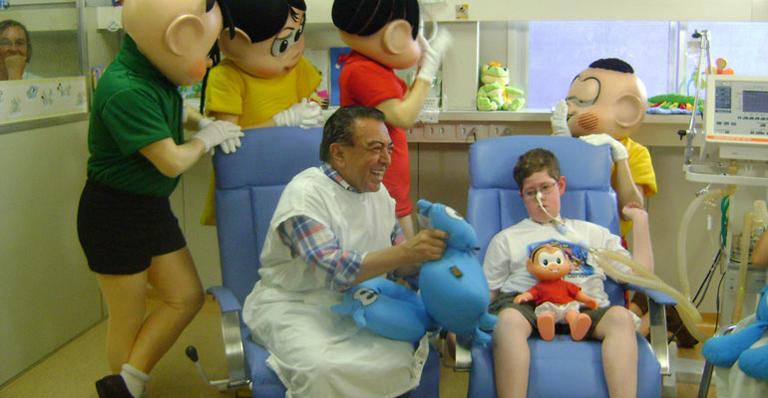 Maurício de Sousa ilustra livro de fã que mora em UTI de hospital