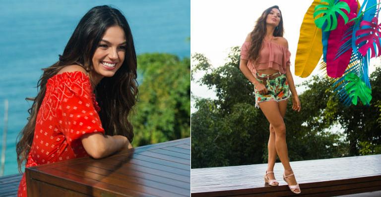Isis Valverde rouba a cena em campanha no Morro do Joá