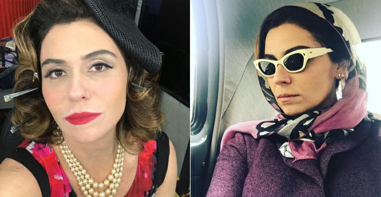 Giovanna Antonelli mostra sua caracterização para nova personagem