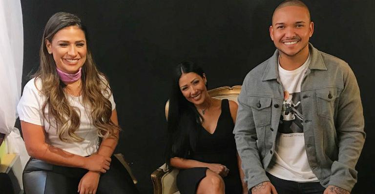 Simone e Simaria gravam clipe de pagode