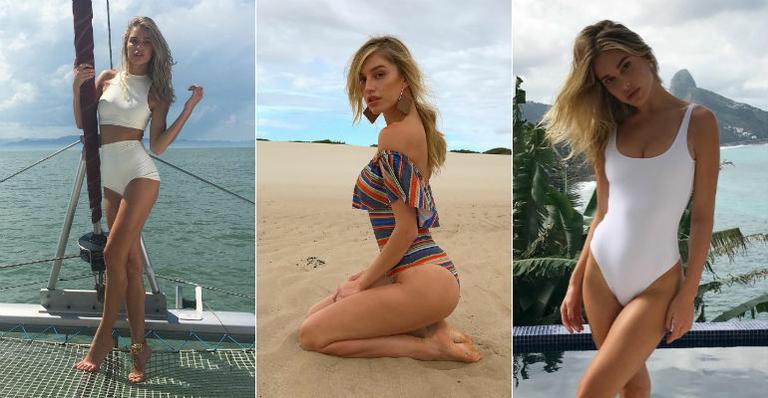 Bruna Mattos: top volta ao Brasil e curte férias no Rio