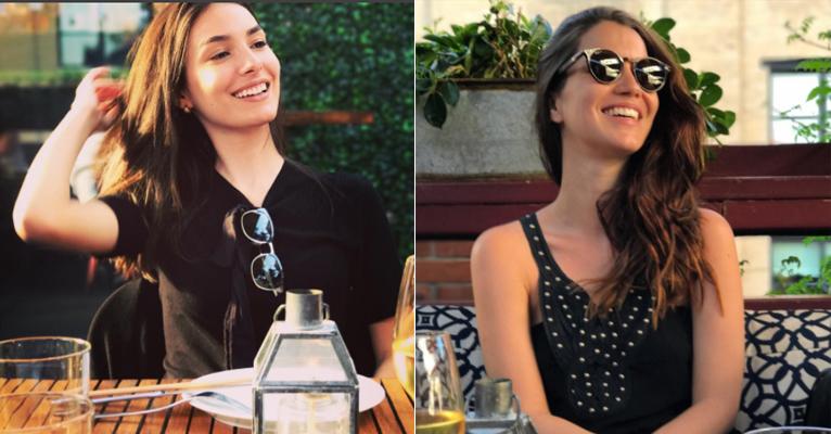 Nathalia Dill e Marina Moschen ficam aterrorizadas em brinquedo na Disney