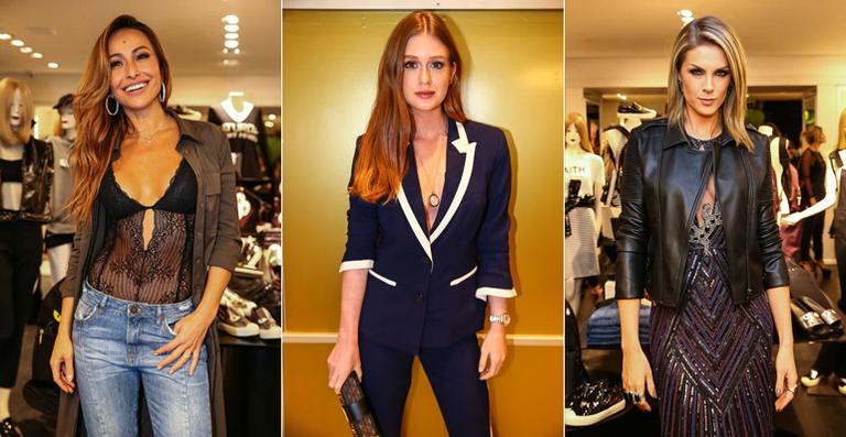 Artistas prestigiam noite de moda em São Paulo