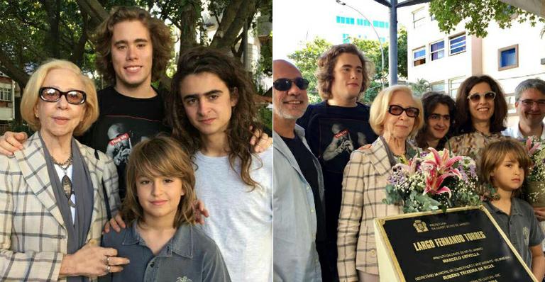 Parecem? Netos de Fernanda Montenegro são comparados a Harry Potter e Claudia Leitte