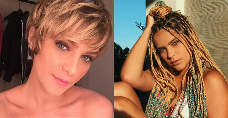 Durante as férias, Isabella Santoni muda o visual