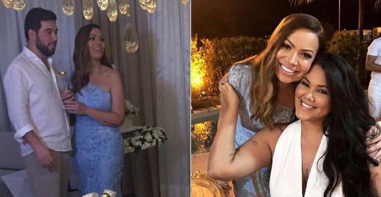 Solange Almeida e Leandro fazem um casamento surpresa