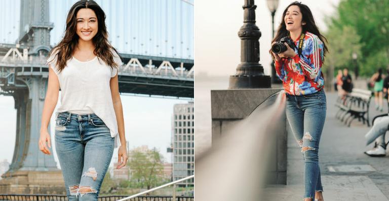 Jacqueline Sato: férias em Nova York após novela