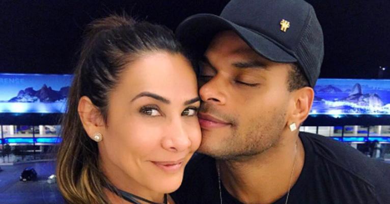 Scheila Carvalho revela que Tony Salles teve melhora no hospital e agradece o apoio dos fãs
