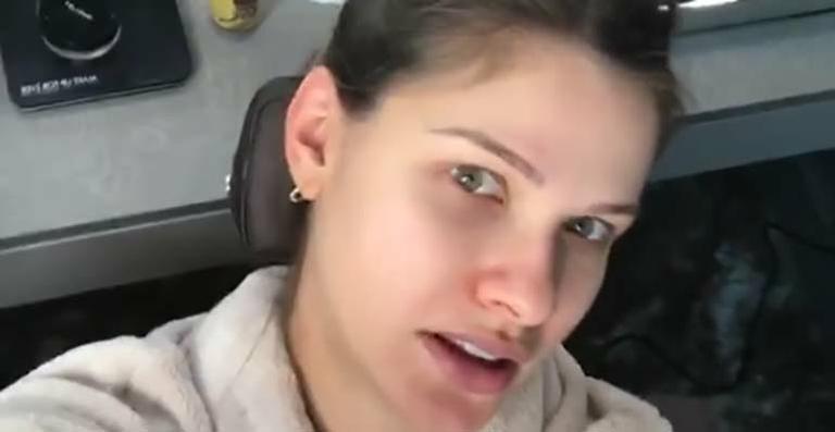 Andressa Suita vai para o salão e ganha dia de beleza: “Melhorar a minha cara”