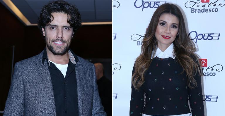 Thiago Arancam prestigia o show da namorada, Paula Fernandes