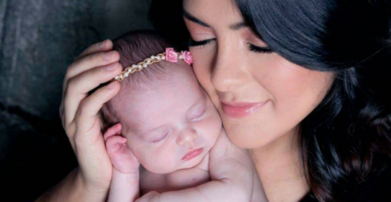Li Martins festeja os dois meses da filha, Antonella