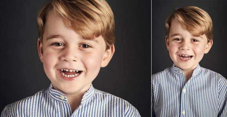 Família real mostra retrato oficial do príncipe George