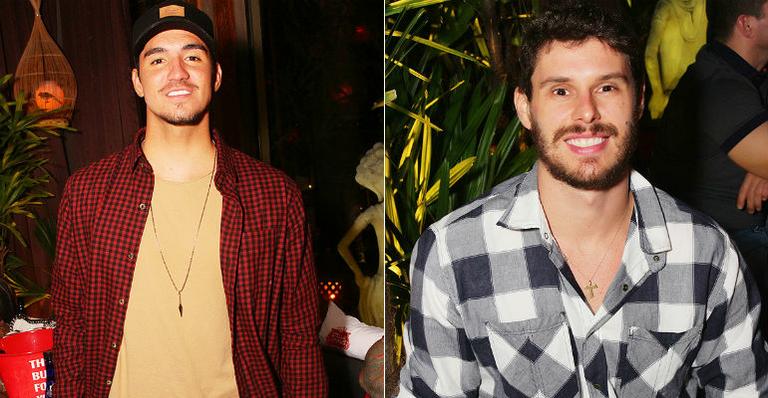 Gabriel Medina e Bruno Rezende se divertem em Balneário Camboriú