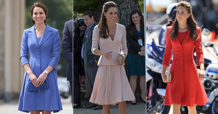 Kate Middleton mostra como o look monocromático é elegante; saiba usar!