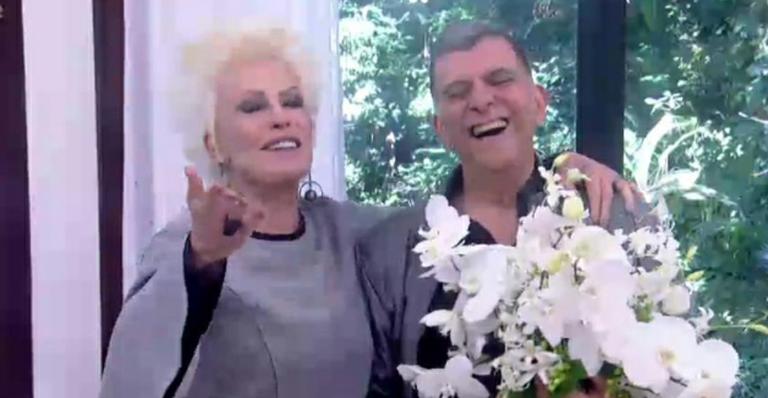 Ana Maria se emociona ao receber Jorge Fernando: “Diretor predileto”