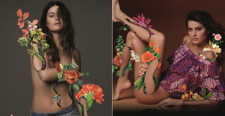 Isabeli Fontana: top estrela ensaio surrealista