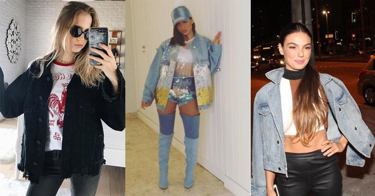 Jaqueta jeans oversized: saiba como usar a tendência com estilo