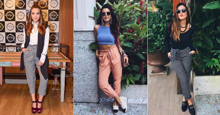 Giovanna Lancellotti é fã da calça clochard, que é chique e sofisticada; saiba usar!