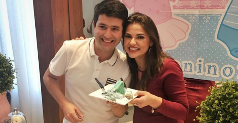 É menino! Gabriela Durlo faz chá revelação: “Explodindo de felicidade”