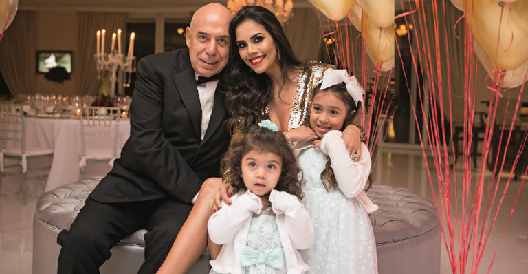 Black tie de Daniela Albuquerque e seu Amilcare Dalevo Jr.