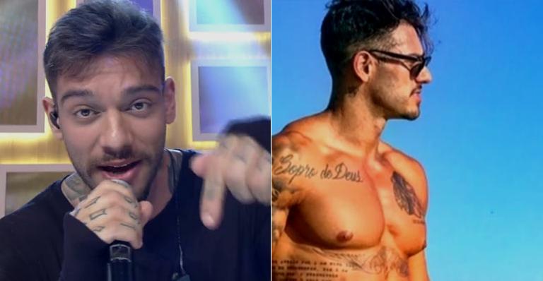 Lucas Lucco conta que mantém a forma seguindo a dieta paleolítica: “Eu como muito bacon”