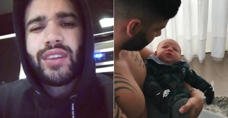 Fã diz que filho de Gusttavo Lima nunca vai andar de ônibus e cantor rebate