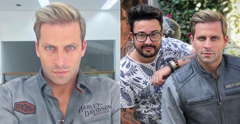 Henri Castelli fica loiríssimo para nova novela das seis