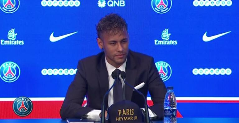 Neymar Jr. é apresentado no PSG: “Decisões mais difíceis na minha vida”