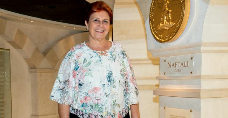 Edna Macedo visita o Templo de Salomão: “Emoção”