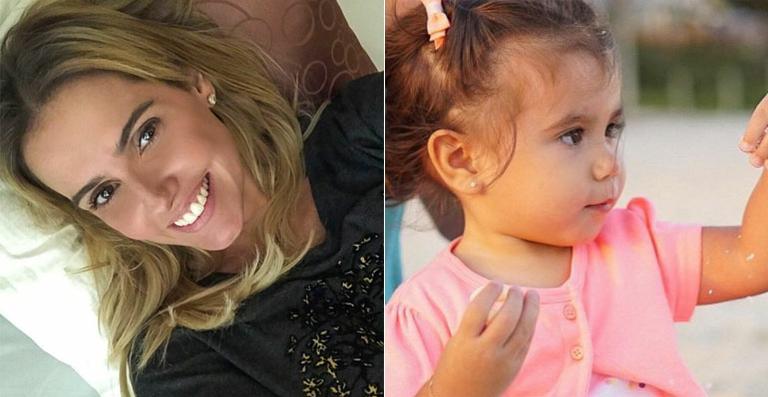 Deborah Secco festeja o mêsversário de Maria Flor