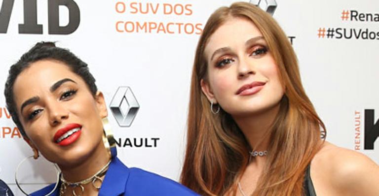 Marina Ruy Barbosa posa sem maquiagem e Anitta fica ‘humilhada’: “Nesse nível de beleza fica ruim pra mim”