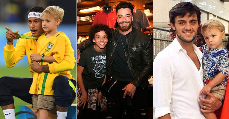 Dia dos Pais! Veja 9 famosos que tiveram filhos ainda muito jovens, com até 20 anos