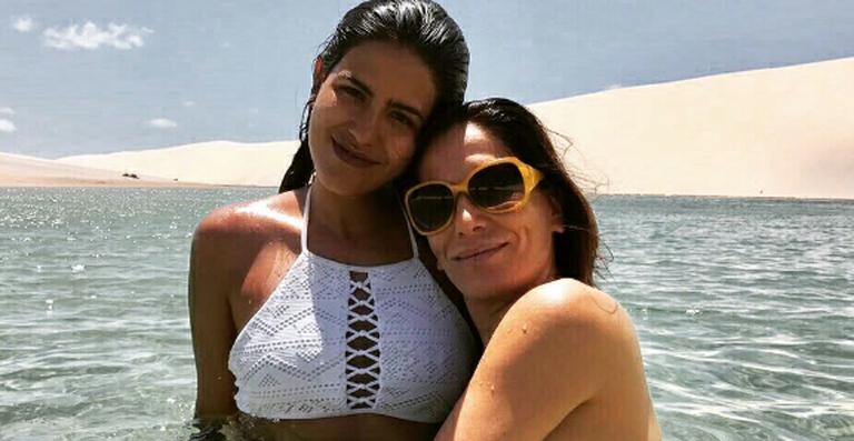 Gloria Pires festeja o aniversário de Antonia