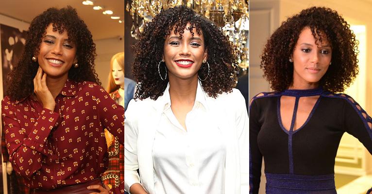 Curly bangs: franja cacheada é a preferida de Taís Araújo e está em alta; saiba mais!