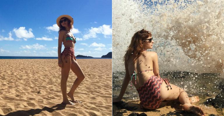 Giselle Batista se rende aos encantos do Havaí