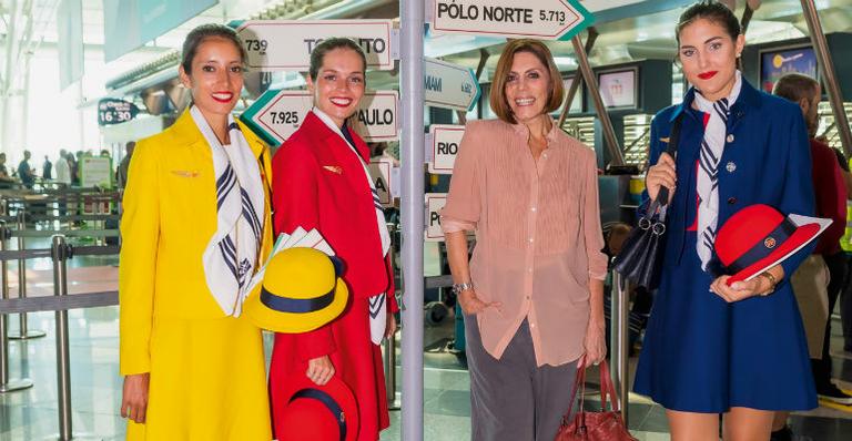 Atriz Mila Moreira revive era gloriosa e de glamour da aviação