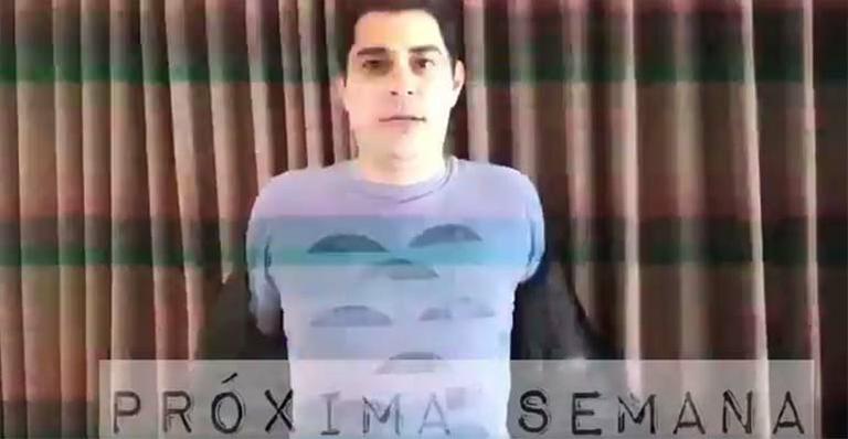 Evaristo Costa publica vídeo misterioso e anuncia novidades em sua carreira