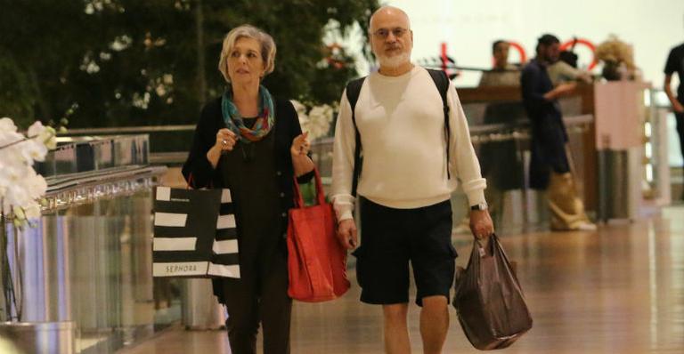 Irene Ravache e Edison Paes de Melo: juntos em rara aparição
