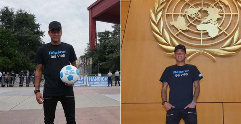Neymar Jr vira embaixador de ONG internacional