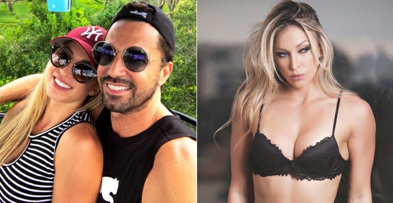 Jéssica Rodrigues, namorada de Latino, faz ensaio sensual e posa só de calcinha fio dental